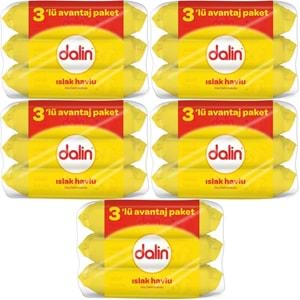 Dalin Islak Havlu Mendil Klasik 56 Yaprak 15 Li Set (840 Yaprak)
