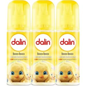 Dalin Bebek Kolonyası 150ML Klasik (Bıcı Bıcı Kokusu) (3 Lü Set)