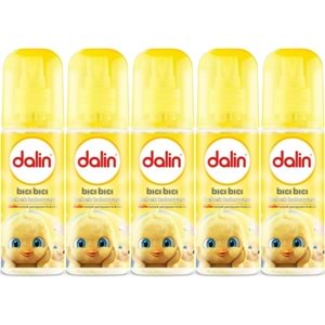 Dalin Bebek Kolonyası 150ML Klasik (Bıcı Bıcı Kokusu) (5 Li Set)