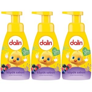 Dalin Köpük Sabun 200ML Orman Meyveli Çoçuklarınız için (3 Lü Set)