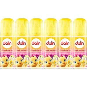 Dalin Bebek Kolonyası 150ML Çiçek Bahçesi (Menekşe-Yasemin-Limon Kokulu) (6 Lı Set)