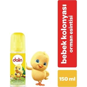 Dalin Bebek Kolonyası 150ML (Bıcı Bıcı-Orman-Çiçek-Okyanus-Bahar) Karma 5 Li Set