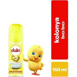 Dalin Bebek Kolonyası 150ML (Bıcı Bıcı-Orman-Çiçek-Okyanus) Karma 4 Lü Set