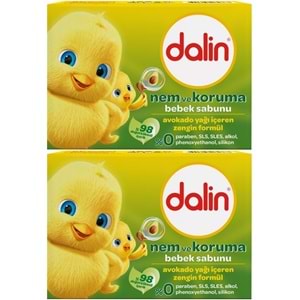 Dalin Bebek Sabunu 100GR Avakadolu (2 Li Set)