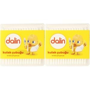 Dalin Kulak Çubuğu 100 Adet (2 Li Set)
