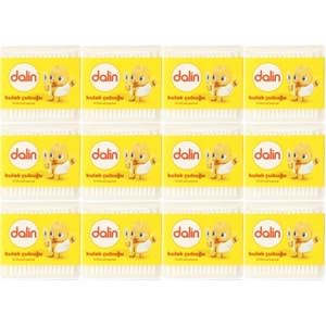 Dalin Kulak Çubuğu 100 Adet (12 Li Set)