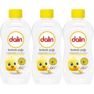 Dalin Bebek Yağı 300ML Klasik Etkin Nemlendirici (3 Lü Set)