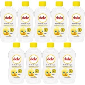 Dalin Bebek Yağı 300ML Klasik Etkin Nemlendirici (9 Lu Set)