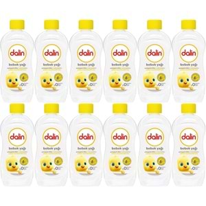 Dalin Bebek Yağı 300ML Klasik Etkin Nemlendirici (12 Li Set)