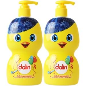 Dalin Bebek Şampuanı 500ML (Eğlen Öğren Serisi) Pompalı (2 Li Set)