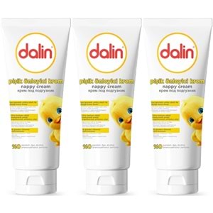 Dalin Pişik öneliyici Krem/Pişik Kremi 100ML (Bebekler İçin) (3 Lü Set)