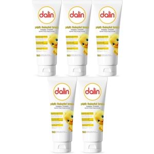 Dalin Pişik öneliyici Krem/Pişik Kremi 100ML (Bebekler İçin) (5 Li Set)