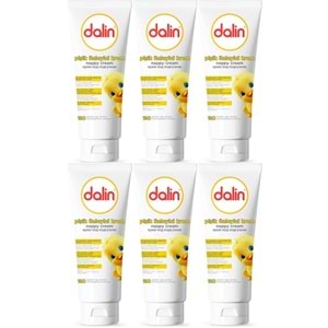 Dalin Pişik öneliyici Krem/Pişik Kremi 100ML (Bebekler İçin) (6 Lı Set)
