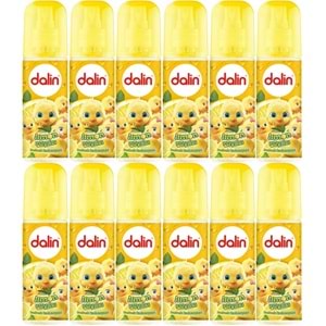 Dalin Bebek Kolonyası 150ML Limon Çiçeği (Limon-Bergomat-Papatya) (12 Li Set)