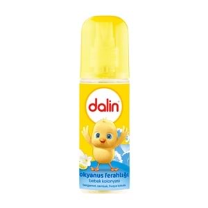Dalin Bebek Kolonyası 150ML (Bıcı Bıcı Kokusu-Okyanus-Orman-Deniz-Çiçek-Bahar-Limon) Karma 7 Li Set