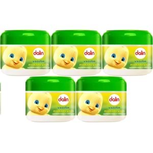 Dalin Vazelin 100ML Nem ve Koruma Avakado Yağlı (5 Li Set)