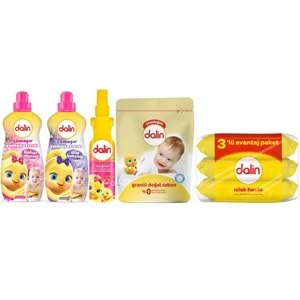 Dalin Bebek Bakım Seti (5 Li Set) Avantaj Paket