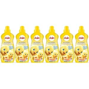 Dalin Çamaşır Deterjanı 1.5LT Bıcı Bıcı Kokulu (Hassas ve Hipoalerjenik Formül) (6 Lı Set)