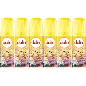 Dalin Bebek Kolonyası 150ML Peri Masalı (Yasemin-Portakal Çiceği-Paçuli Kokulu) (6 Lı Set)