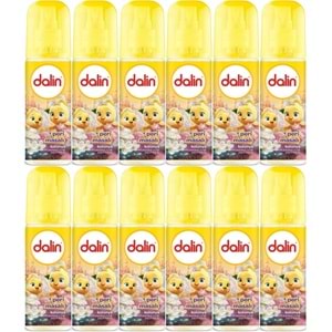 Dalin Bebek Kolonyası 150ML Peri Masalı (Yasemin-Portakal Çiceği-Paçuli Kokulu) (12 Li Set)
