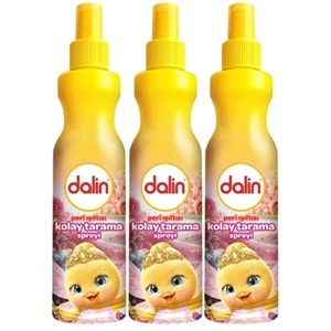 Dalin Kolay Saç Tarama Spreyi 200ML Peri Işıltısı (3 Lü Set)