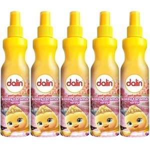 Dalin Kolay Saç Tarama Spreyi 200ML Peri Işıltısı (5 Li Set)