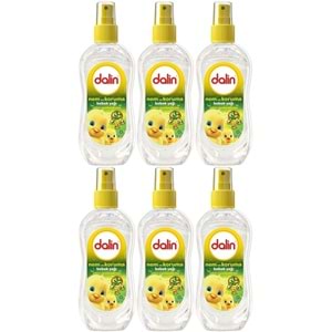 Dalin Bebek Yağı 200ML Sprey Nem ve Koruma (6 Lı Set)