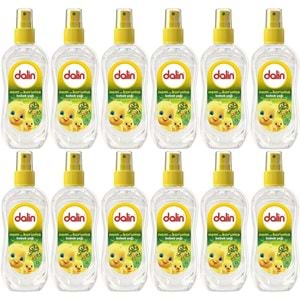 Dalin Bebek Yağı 200ML Sprey Nem ve Koruma (12 Li Set)