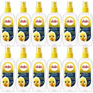 Dalin Bebek Yağı 200ML Sprey Rahat ve Mutlu (12 Li Set)
