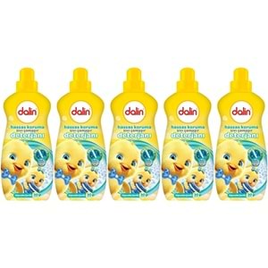 Dalin Sıvı Çamaşır Deterjanı 1500 ML Hassas Koruma (Hipoalerjenik) (5 Li Set)