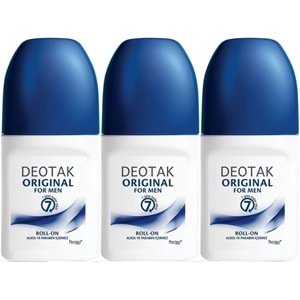 Deotak Roll-On 35ML Original (Formen/Erkek) (3 Lü Set)