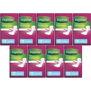 Depend Mesane Pedi Kadın Normal 108 Adet