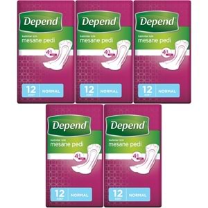 Depend Mesane Pedi Kadın Normal 60 Adet