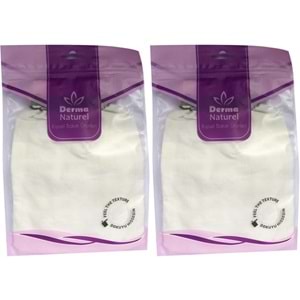 Derma Naturel Krep Lastikli Kese MS-20 (2 Li Set)