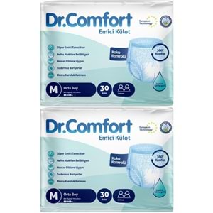 Dr.Comfort Yetişkin Bezi Emici Külot M - Orta - Medium 60 Adet