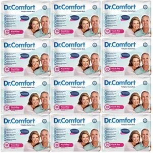 Dr.Comfort Yetişkin Hasta Bezi Bel Bantlı Tekstil Yüzeyli M - Orta - Medium 360 Adet (12PK*30)