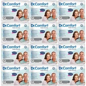 Dr.Comfort Yetişkin Bezi Bel Bantlı Tekstil Yüzeyli XL - Ekstra Büyük 360 Adet