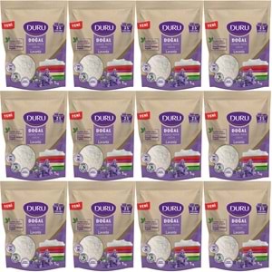 Duru Doğal Granül Matik Sabun Tozu Lavanta 12KG (12PK*1) (300 Yıkama)