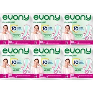Evony Günlük Mesane Pedi Yoğun 60 Adet (6PK*10)
