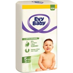 Evy Baby Bebek Bezi 5 Beden 11-18 KG Junior 330 Adet MeGa Süper Fırsat Pk