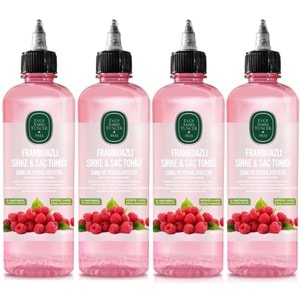 Eyüp Sabri Tuncer Saç Toniği 500ML Frambuazlı Sirkeli (4 Lü Set)