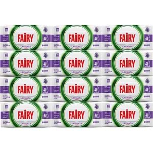 Fairy Yüzey Temizlik Havlusu 100 Yaprak Lavanta Yağlı - Beyaz Sirke -Karbonat (12Li Set) 1200 Yaprak