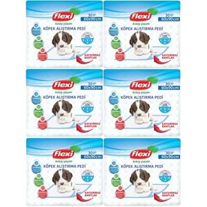 Flexi Evcil Hayvan Köpek Alıştırma Tuvalet Eğitim Pedi 60*90 CM 180 Adet