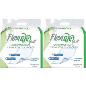 Flexi Life Hasta Alt Açma Yatak Koruyucu Örtü 60*90CM 60 Adet Kaydırmaz