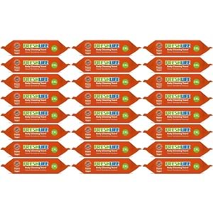 Freshlife Hasta Vücut Temizleme Islak Mendil Havlu 50 Yaprak XL (24 Lü Set)