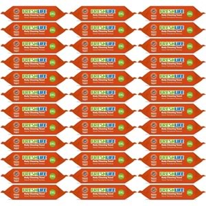 Freshlife Hasta Vücut Temizleme Islak Mendil Havlu 50 Yaprak XL (36 Lı Set)