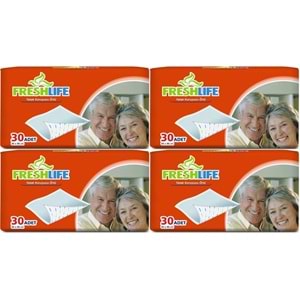 FreshLife Hasta Yatak Koruyucu 60*90CM 120 Adet (4PK*30)