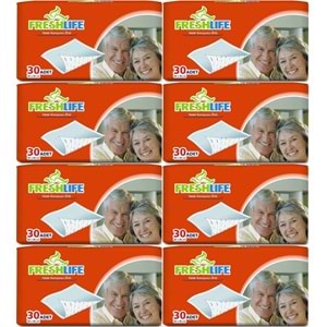 FreshLife Hasta Yatak Koruyucu 60*90CM 240 Adet (8PK*30)