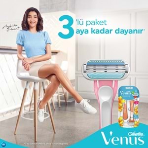 Gillette Venus Riviera Kullan At Kadın Tıraş Bıçağı 12 Li Set (6PK*2)
