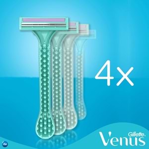 Gillette Simply Venus 2 Kullan At Kadın Tıraş Bıçağı 12 Li Set (3PK*4)